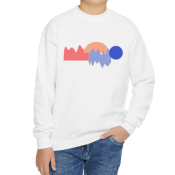 Youth Heavy Blend Crewneck Sweatshirt  - photo 4